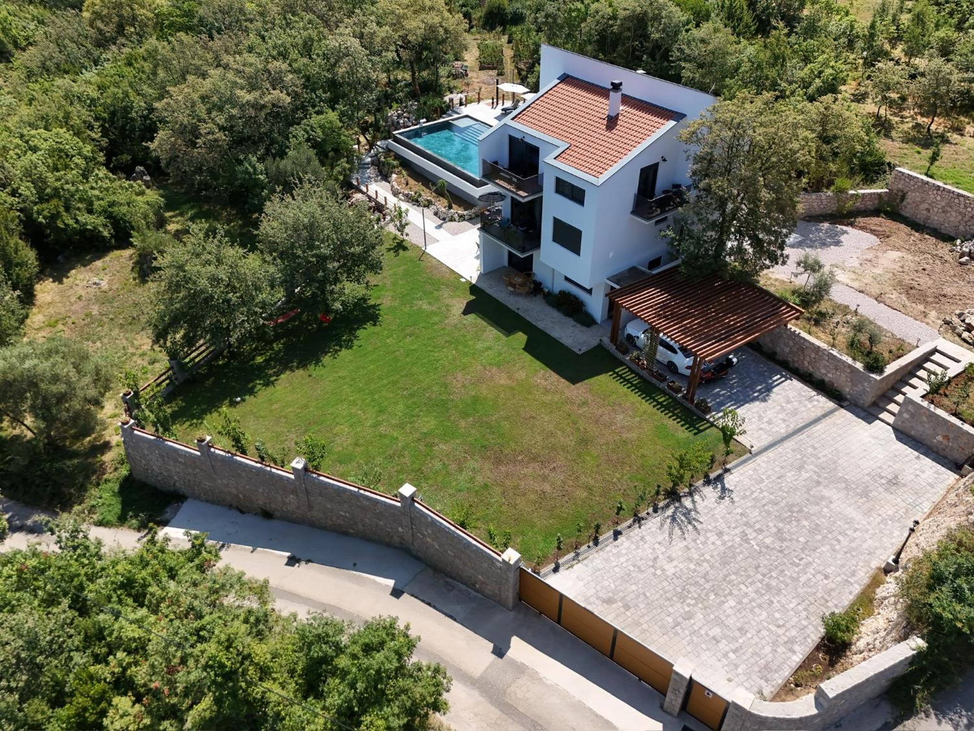 Villa Principium With Infinity Edge Pool&Hot Tub Kotor Eksteriør billede
