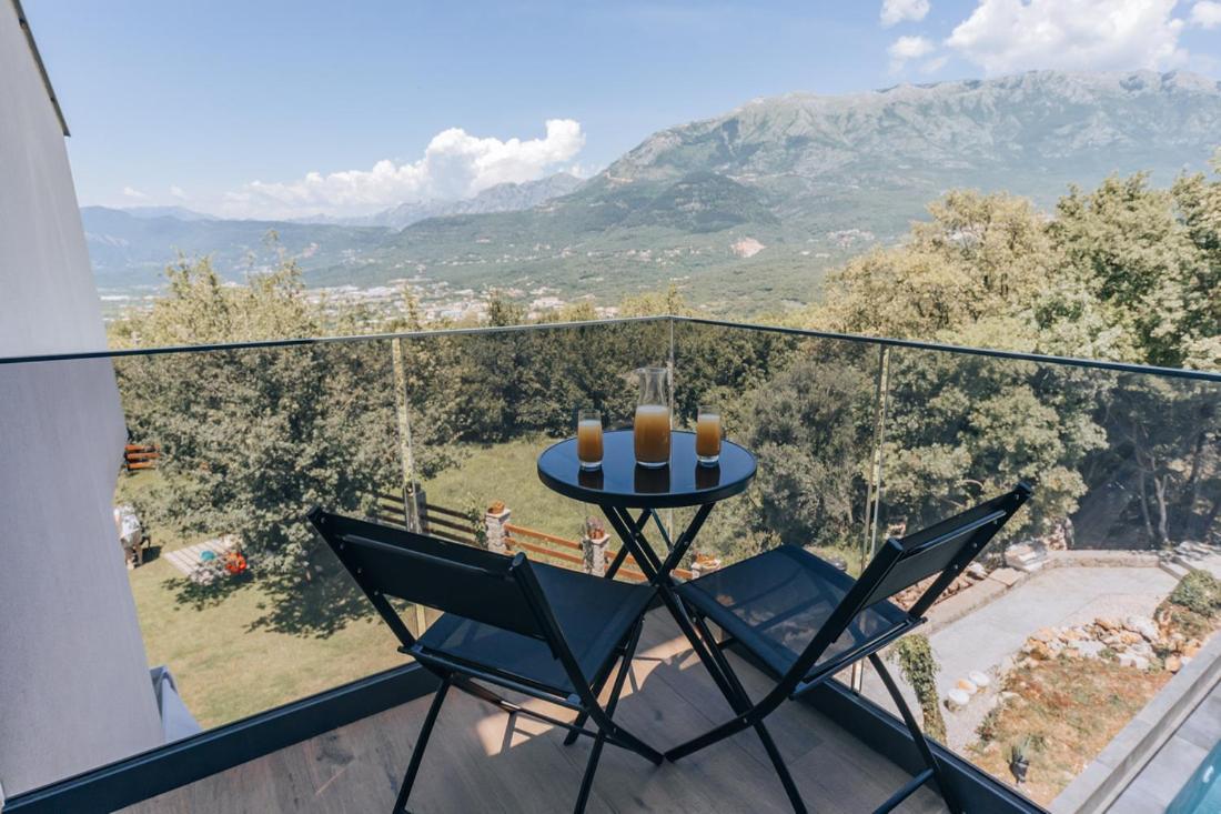 Villa Principium With Infinity Edge Pool&Hot Tub Kotor Eksteriør billede