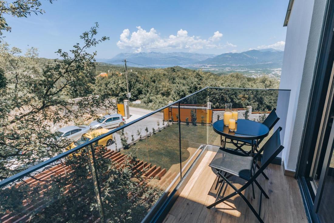 Villa Principium With Infinity Edge Pool&Hot Tub Kotor Eksteriør billede